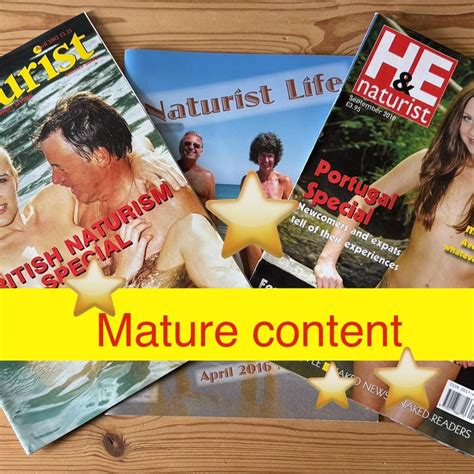 vintage magazines nudism etsy