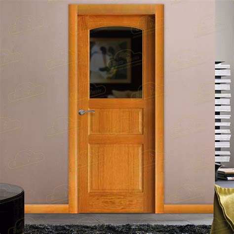 Puerta Block De Interior R Stica De Madera Serie Pm Brico Valera