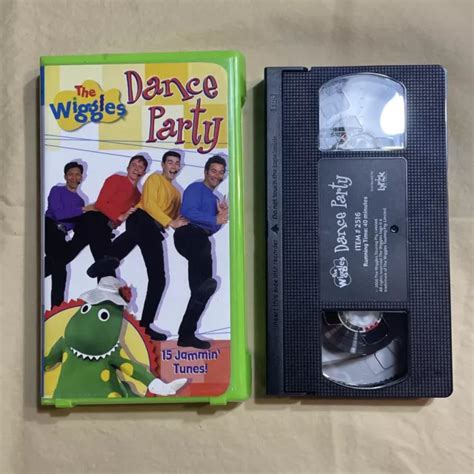 Wiggles The Wiggles Dance Party Vhs 2001 £1093 Picclick Uk