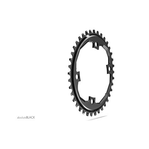 Absolute Black SRAM Apex 1x Oval Kettenblatt 4x110 Lochkreis Asy