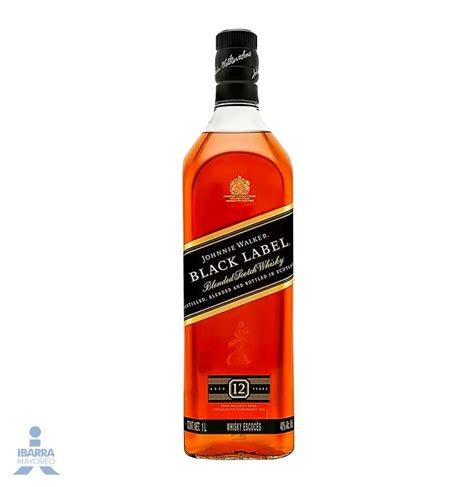 Whisky Johnnie Walker Black Label 1 L Ibarra Mayoreo