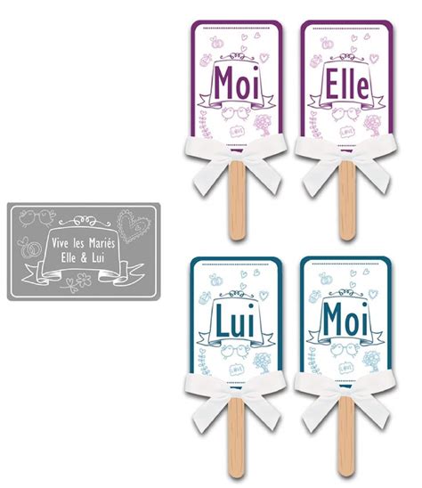 Jeu Elle Et Lui Mariage Avec Pancartes Jeux Mariage Panneau De