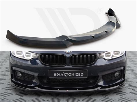 Front Splitter V6 Bmw 4 Coupe Gran Coupe Cabrio M Pack F32 F36