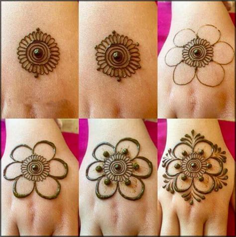 Easy Mehndi For Beginners Easy Mehndi Simple Designs