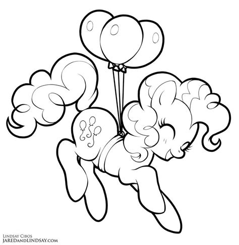 Pinkie Pie By Lcibos My Little Pony Coloring Horse Coloring Pages