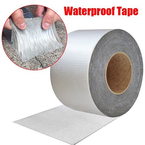 Buy Aluminum Foil Thickened Butyl Waterproof Tape Roof Duct Repair