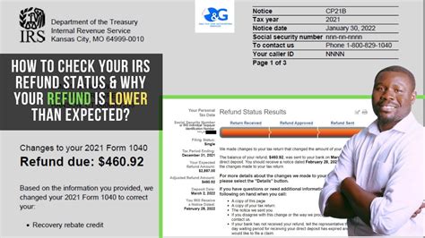 How To Check Your Irs Refund Status And Why Your Refund Is Lower Than