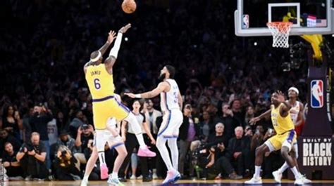 Lebron James Il Bat Le Record De Points De Tous Les Temps En Nba