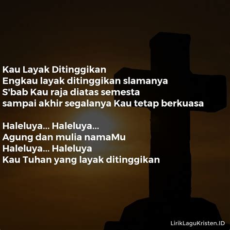 Lirik Lagu Yesus Yesus Kau Segalanya Bagiku Lirik Lagu Kau Berfirman