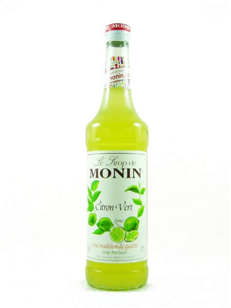 SIROP MONIN CITRON VERT 70CL Boissons Du Monde