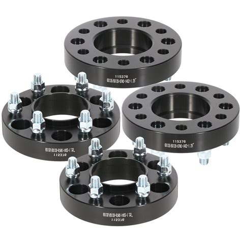 4Pc 1 25 6x135 14x2 Hubcentric Wheel Spacers For 2004 2014 Ford F150