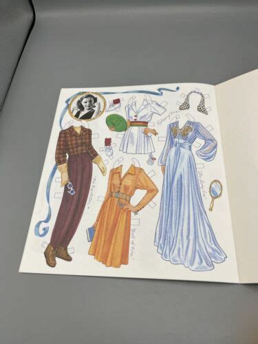 Vintage Barbara Stanwyck Paper Doll Book Uncut Published In