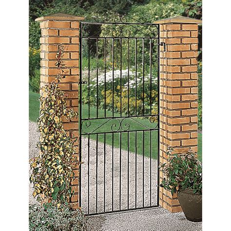 Marlborough Flat Top Metal Garden Side Gate Ft High Cannock Gates