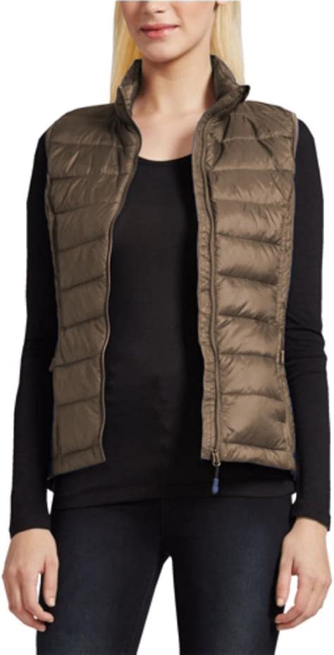 Weatherproof 32 Degree Womens Packable Down Vest Taupe X Large At Amazon Womens Coats Shop