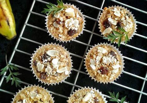 Resep Banana Oat Muffin Oleh Nana Hanif Cookpad