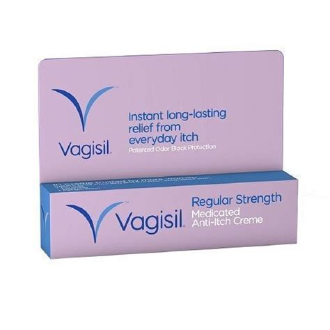 Vagisil Anti Itch Creme Regular Strength 1 Oz 28 G Ebay