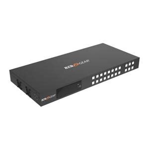 BZB GEAR BG UHD 1616M 16x16 4K 18Gbps HDMI Matrix Switcher Black BG