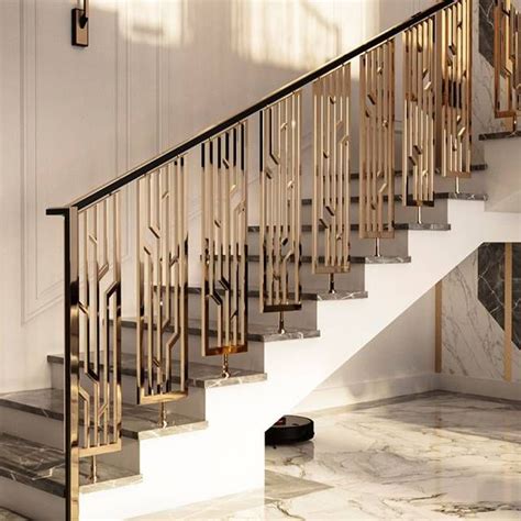 Фото 809 Перила для современной лестницы в доме | Stair railing design ...