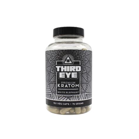 Third Eye White Elephant Kratom Capsules Kratom Library