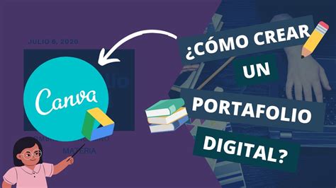 Cómo crear un portafolio digital en Canva YouTube