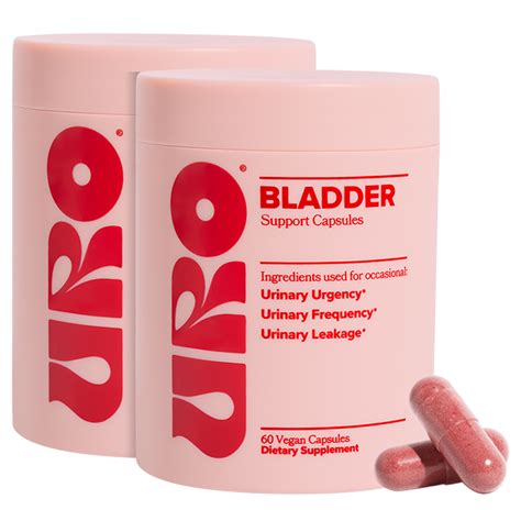 Uro Bladder Control Capsules 2 Bottles