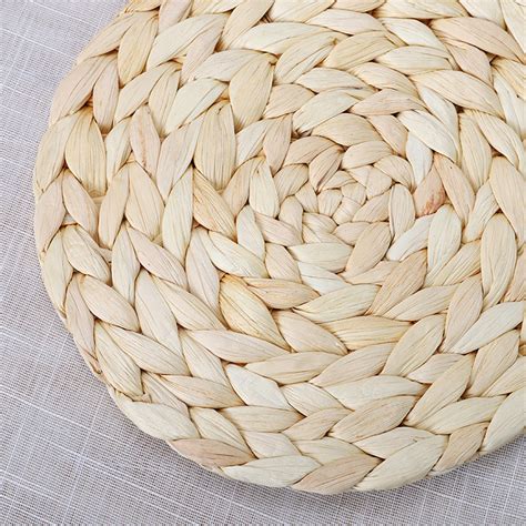 Straw Mat Straw Weaving Mat Vintage Storage Coaster Etsy Uk