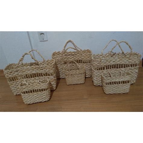 Sacola Bolsa Feira Palha de milho kits tal mãe tal filha Shopee Brasil