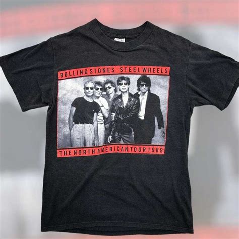 Vintage Rolling Stones North America Tour 1989 Shirt Gem