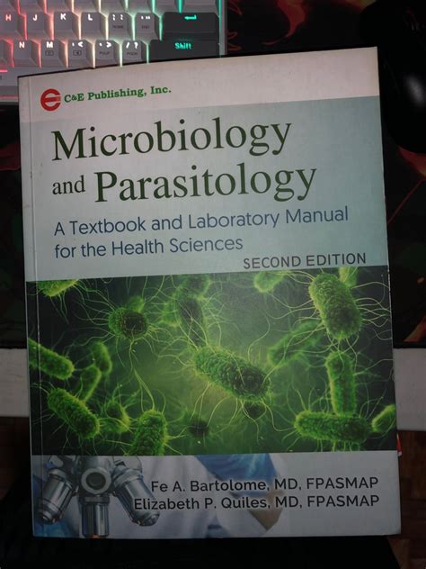 Microbiology And Parasitology Second Edition Fe A Bartolome