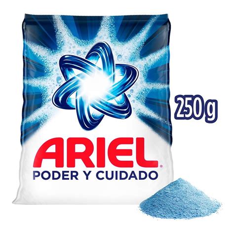 Detergente En Polvo Ariel Poder Y Cuidado Lava Ropa Blanca Y De Color