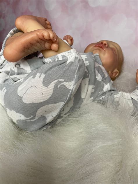 Custom Levi Bonnie Brown Reborn Baby Doll With Etsy