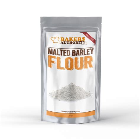 Malted Barley Flour - Bulk 5 LB Bag – Bakers Authority