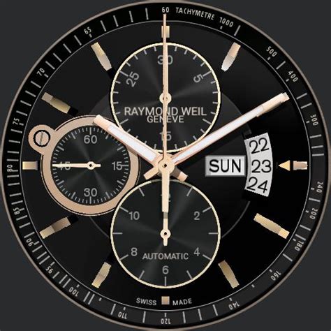 Raymond weil Freelancer Gold full ver. • WatchMaker: the world's ...