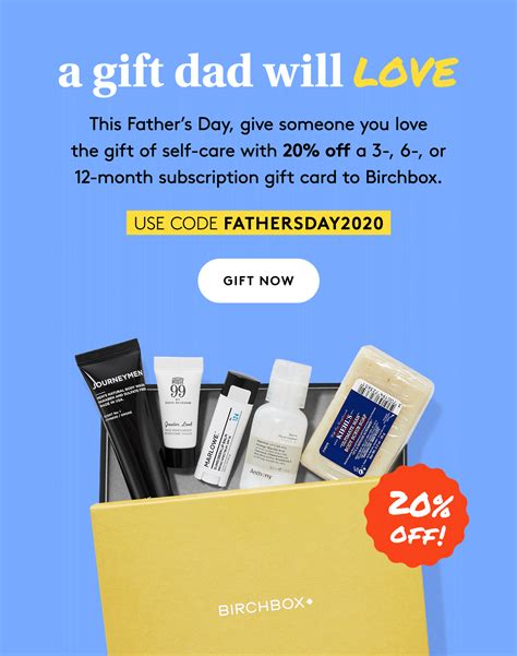 Birchbox Coupon Get 20 Off T Cards Hello Subscription