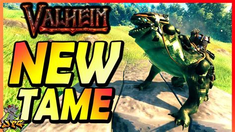 VALHEIM NEW TAME Asksvin New Mount Super Mutant Neck Ashlands Update