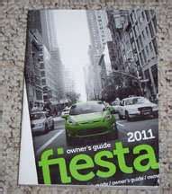 Ford Fiesta Owner Operator User Guide Manual