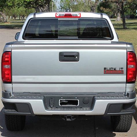 FUCK IT EDITION Logo Emblem Badge Decal Stickers Decor Car Accessories Black Red EBay