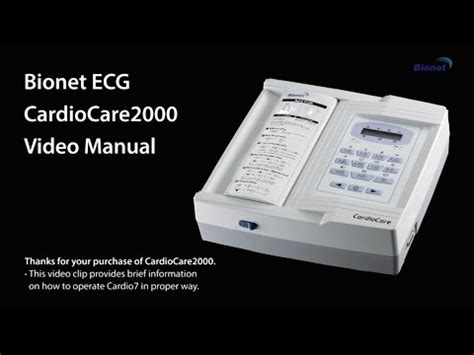 Buy 12 channel ECG Machine , Bionet Model Cardiocare 2000 at best price