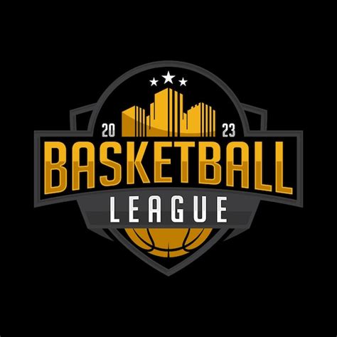 Premium Vector Basketball League Emblem Vector Mascot Logo Design