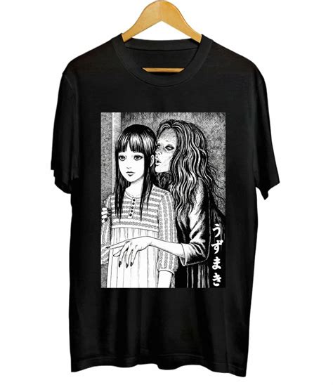 Unisex Zumaki Junji Ito Tomie Homage T Shirts From Horror Manga Anime