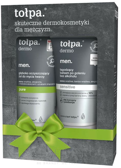 Tolpa Dermo Men Sensitive After Sh Balm Ml F Cl Gel Ml Set