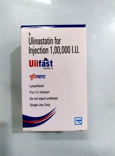 ULIFAST 100000 I U At Rs 2520 Vial Ulinastatin Injection In Mumbai