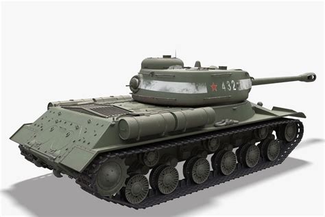 IS-2 Tank 3D Model $109 - .fbx .obj .max - Free3D