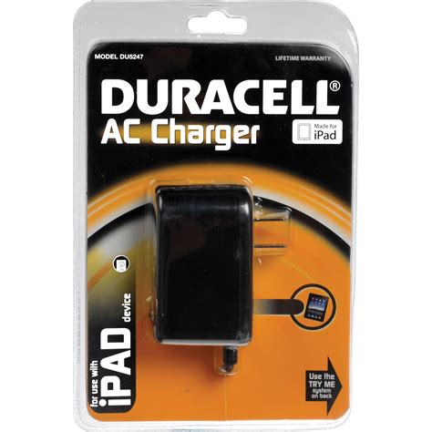 Duracell Ac Charger For Use With Ipad Du5247 Bandh Photo Video