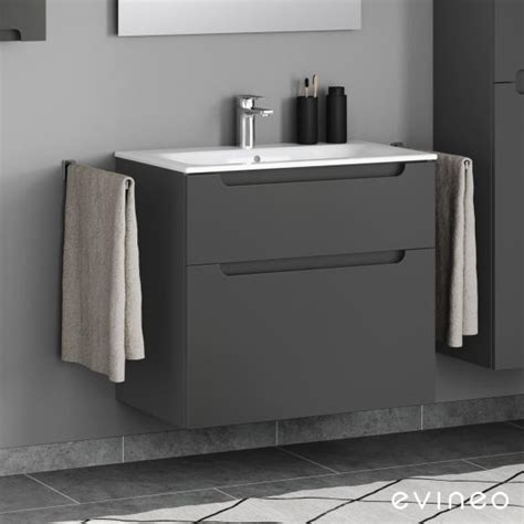 Geberit Renova Plan Slim Lavabo Avec Meuble Sous Lavabo Evineo Ineo