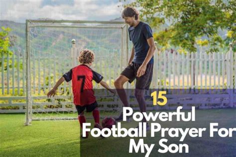 15 Powerful Football Prayer For My Son Bible Verses Of The Day