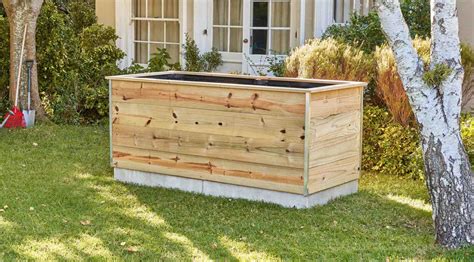 How To Build A Wood Raised Garden Bed Storables