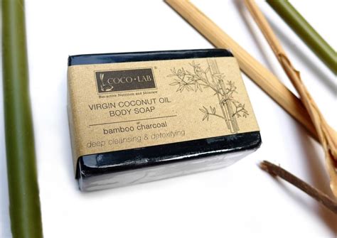 Vco Body Soap Bamboo Charcoal 130gm Cocolab