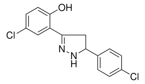 Chloro Chlorophenyl Dihydro H Pyrazol Yl Phenol