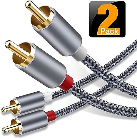 Amazon Ugreen Rca Cable Ft Rca Male To Rca Male Stereo Audio